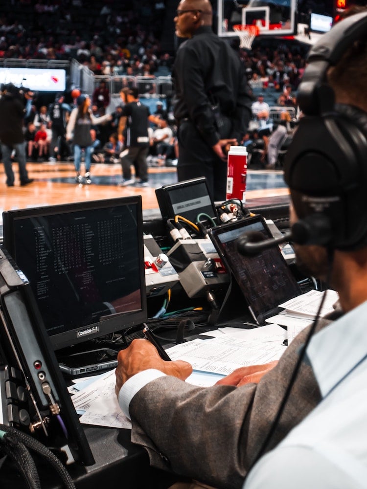 Sports media broadcast table - Emanuel Ekstrom Unsplash